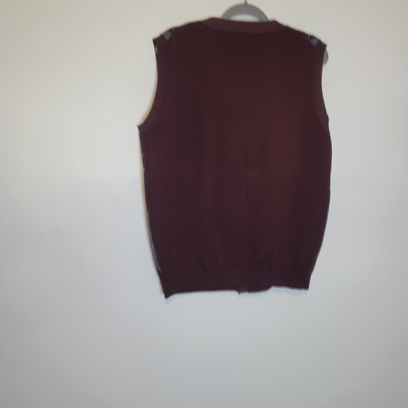 Paul jones size L two argyle sweater vests knits - Picture 6 of 10
